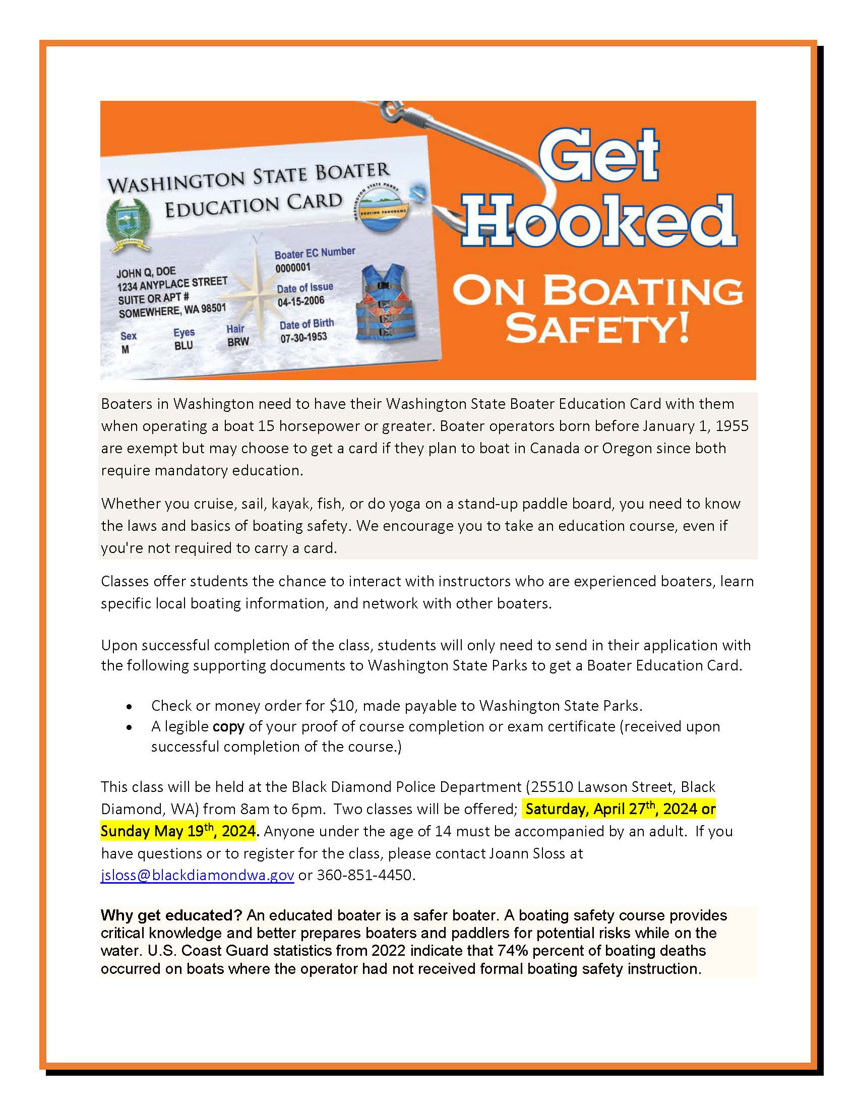 Boating Flyer